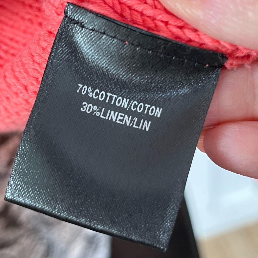 Lafayette 148 coral cardigan - Picture 10 of 10